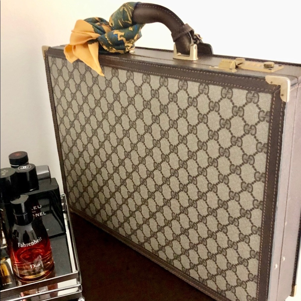 Gucci supreme GG briefcase